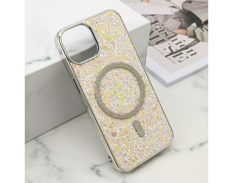 Futrole GLAM GLOW MagSafe - iPhone 13 (6.1) zlatna (MS).