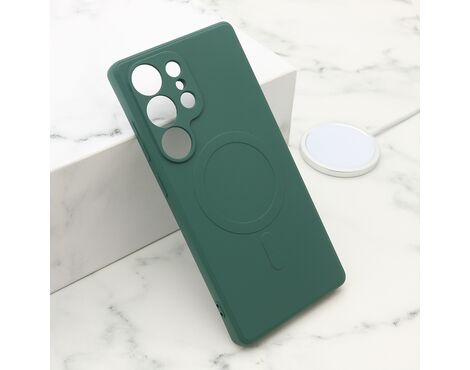 Futrola VELVET TOUCH MagSafe - Samsung S938 Galaxy S25 Ultra 5G tamno zelena (MS).