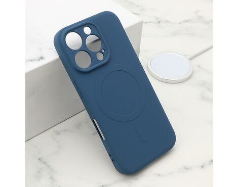 Futrola VELVET TOUCH MagSafe - iPhone 16 Pro (6.3) plava (MS).