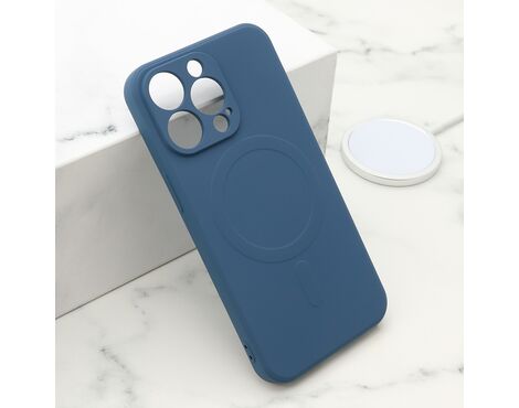 Futrola VELVET TOUCH MagSafe - iPhone 13 Pro (6.1) plava (MS).