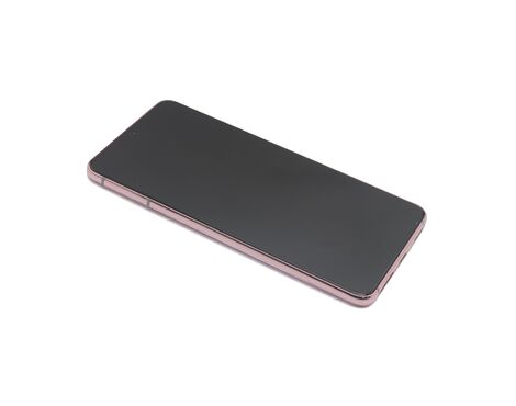 LCD displej (ekran) - Samsung Samsung G991 Galaxy S21 5G + Touch screen + frame phantom pink Full ORG EU (GH82-24716D/24718D) (MS).