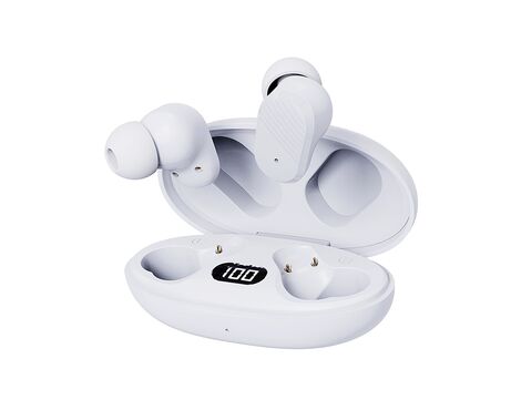 Slusalice Bluetooth Airpods Moxom MX-TW14 bele (MS).
