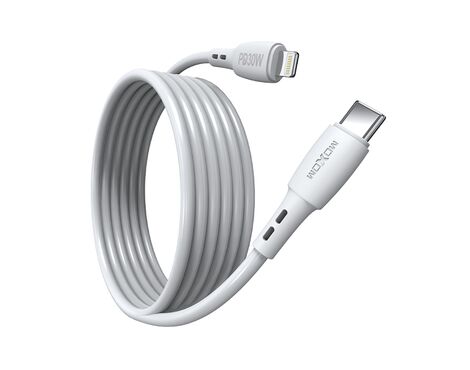 USB data kabl Moxom MX-CB133 PD 30W Type-C na lightning 2m beli (MS).