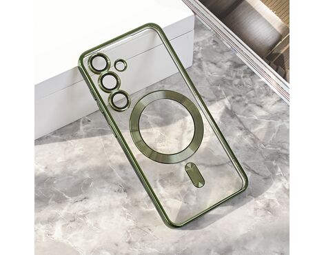 Futrola Magsafe Lux - Samsung S931 Galaxy S25 zelena.