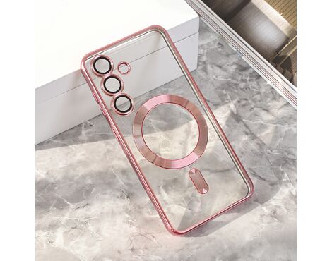 Futrola Magsafe Lux - Samsung S931 Galaxy S25 roze.