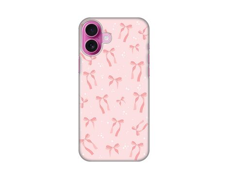 Silikonska futrola PRINT - iPhone 16 Plus 6.7 Bow.