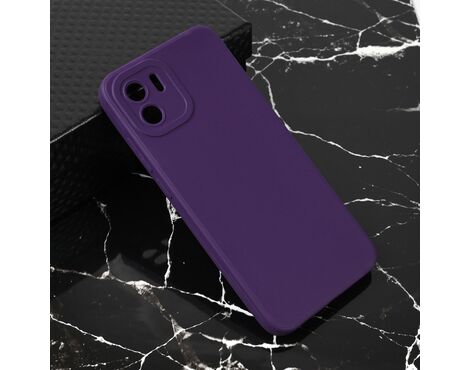 Silikonska futrola Teracell Giulietta - Xiaomi Redmi A1/Redmi A2 mat tamno ljubicasta.