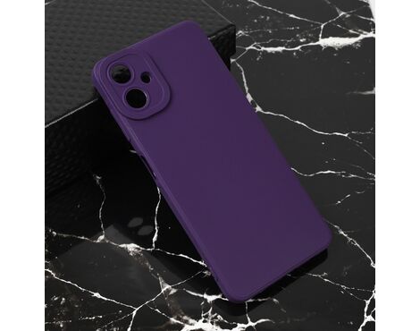 Silikonska futrola Teracell Giulietta - Samsung A065F Galaxy A06 mat tamno ljubicasta.