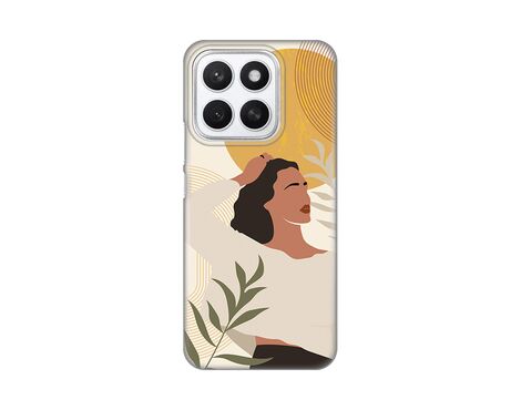 Silikonska futrola PRINT Skin - Huawei Honor X8c Boho Girl.