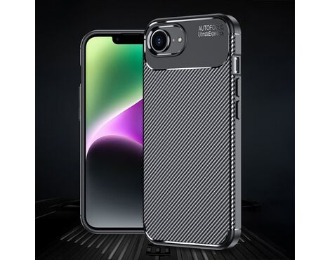 Futrola Defender Carbon - iPhone 16e 6.1 crna.
