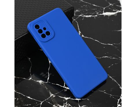 Silikonska futrola Teracell Giulietta - Samsung A715F Galaxy A71 mat plava.