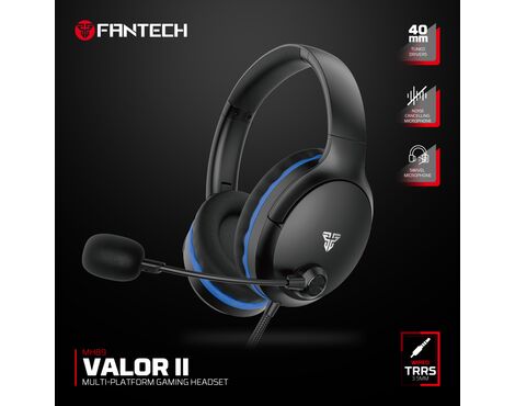 Slusalice Gaming Fantech MH89 Valor II crne.