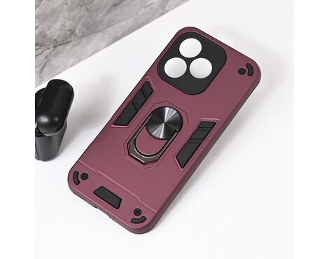Futrola Hard Ring - Huawei Honor 400 Lite bordo.