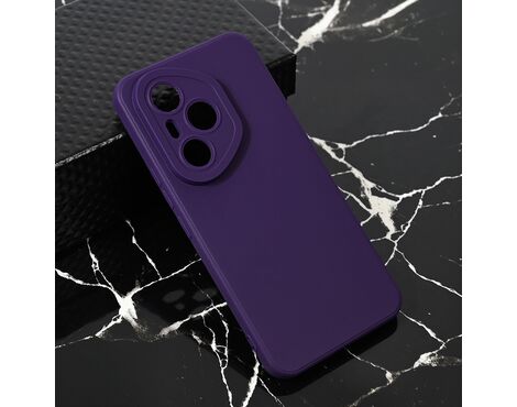 Silikonska futrola Teracell Giulietta - Huawei Honor 400 Pro mat tamno ljubicasta.