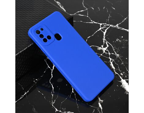Silikonska futrola Teracell Giulietta - Samsung A217F Galaxy A21s mat plava.
