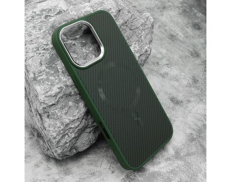 Futrola CARBON MagSafe - iPhone 16 Pro Max (6.9) zelena (big camera) (MS).
