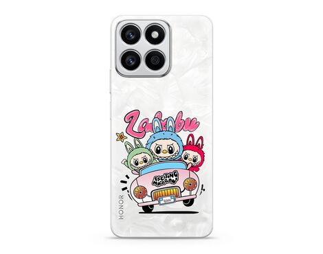Silikonska futrola ultra tanka (skin) PRINT CLEAR - Huawei Honor X8c LBB004 (MS).