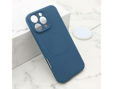 Futrola VELVET TOUCH MagSafe - iPhone 16 Pro Max (6.9) plava (MS).