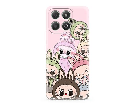 Silikonska futrola ultra tanka (skin) PRINT CLEAR - Huawei Honor X6b LBB003 (MS).