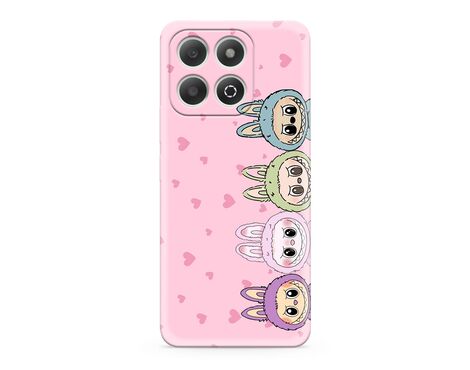 Silikonska futrola ultra tanka (skin) PRINT CLEAR - Huawei Honor X6b LBB005 (MS).