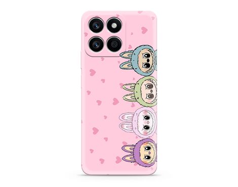 Silikonska futrola ultra tanka (skin) PRINT CLEAR - Huawei Honor X8c LBB005 (MS).