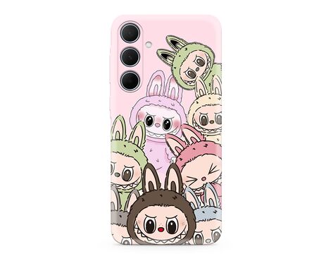 Silikonska futrola ultra tanka (skin) PRINT CLEAR - Samsung A556 Galaxy A55 5G LBB003 (MS).