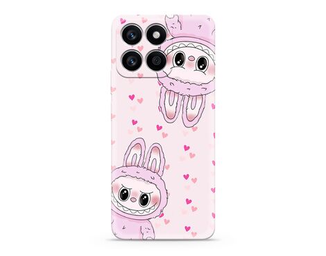 Silikonska futrola ultra tanka (skin) PRINT CLEAR - Huawei Honor X8c LBB002 (MS).