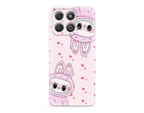 Silikonska futrola ultra tanka (skin) PRINT CLEAR - Huawei Honor X6b LBB002 (MS).