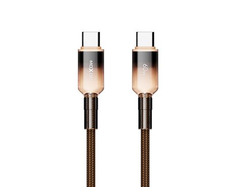 USB data kabl Moxom MX-CB309 PD 60W Type-C na Type-C 1m zlatni (MS).
