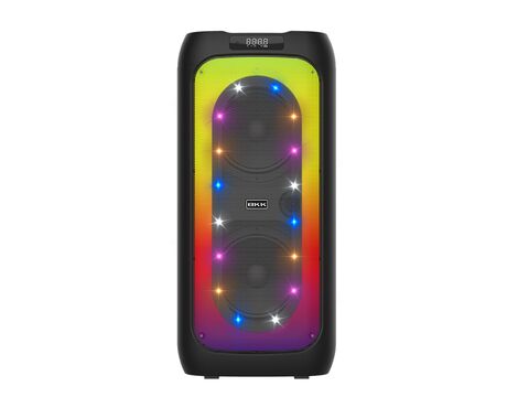 Zvucnik bluetooth BKK K6502C sa dva mikrofona crni (MS).