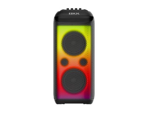 Zvucnik bluetooth BKK XC6500 sa dva mikrofona crni (MS).