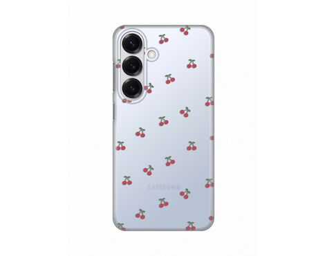 Silikonska futrola PRINT Skin - Samsung S931 Galaxy S25 Little Cherry.