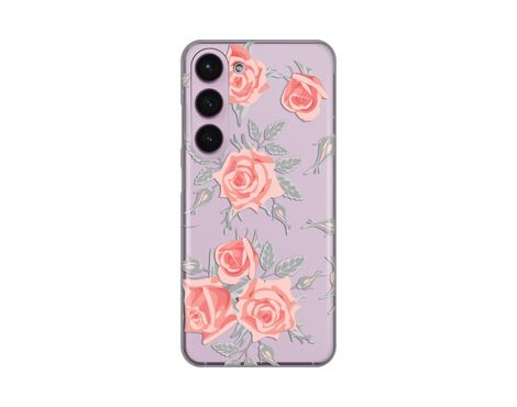 Silikonska futrola PRINT Skin - Samsung S916B Galaxy S23 Plus Elegant Roses.