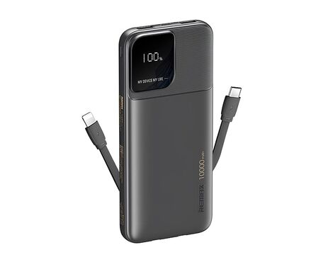 Univerzalna Back Up Baterija prenosiva baterija REMAX Rellaen series RPP-657 2.4A 10000mAh crna.