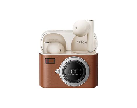 Bluetooth slusalice REMAX CozyBuds W33 braon.