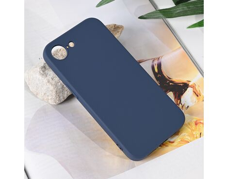 Futrola Teracell Soft Velvet - iPhone 16e 6.1 tamno plava.