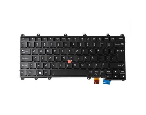 Tastatura - laptop Lenovo ThinkPad X380 Yoga crni frejm veliki enter.
