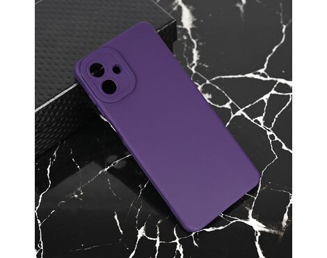 Silikonska futrola Teracell Giulietta - Samsung A075F Galaxy A07 mat tamno ljubicasta.