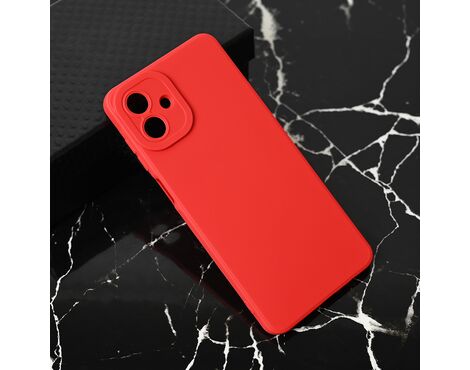 Silikonska futrola Teracell Giulietta - Samsung A075F Galaxy A07 mat crvena.