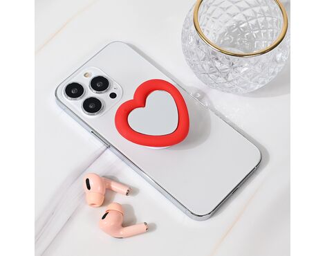 Drzac Pop Heart Mirror crveni.