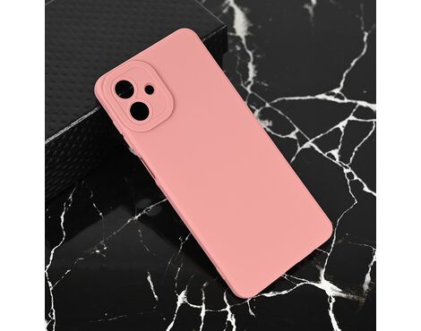 Silikonska futrola Teracell Giulietta - Samsung A075F Galaxy A07 mat tamno roze.