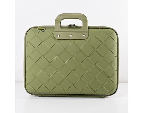 Torba - laptop Fashion Intrecciato 16" zelena.