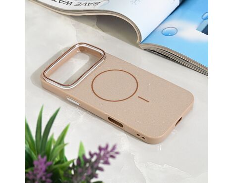 Futrola Magsafe Sparkle Dust - iPhone 17 Pro Max 6.9 zlatna.