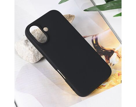 Futrola Teracell Soft Velvet - iPhone 17 crna.