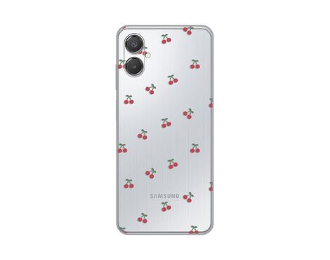 Silikonska futrola PRINT Skin - Samsung A075F Galaxy A07 Little Cherry.