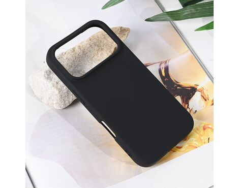 Futrola Teracell Soft Velvet - iPhone 17 Pro crna.
