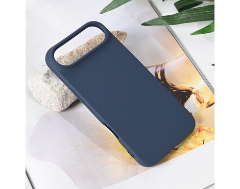 Futrola Teracell Soft Velvet - iPhone 17 Air tamno plava.