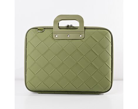 Torba - laptop Fashion Intrecciato 15" zelena.