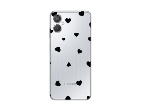 Silikonska futrola PRINT Skin - Samsung A075F Galaxy A07 Hearts.
