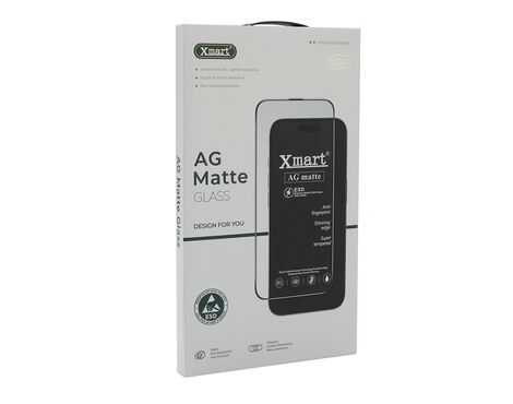 Zastitna folija za ekran GLASS X-MART AG mat PRIVACY - iPhone 15 Pro Max (6.7) (MS).